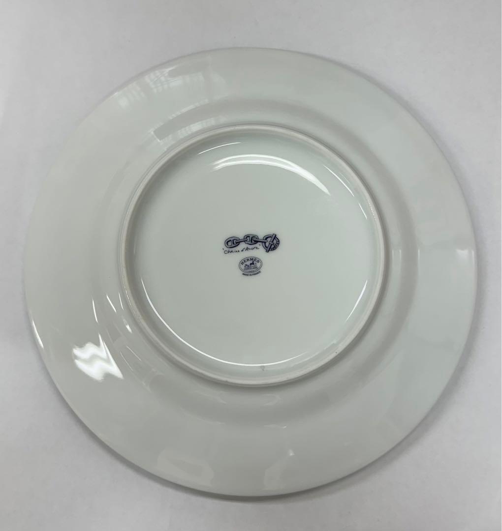 HERMES エルメス シェーヌダンクル プレート 22.5cm ×2枚