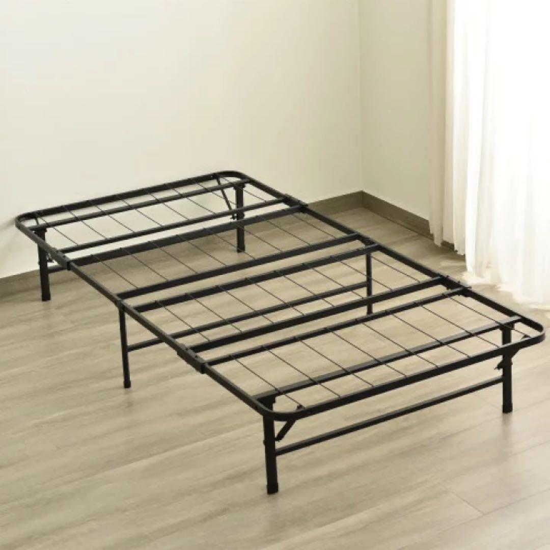 折りたたみベッド シングル スチール製　シングルベッド　ベッドフレーム