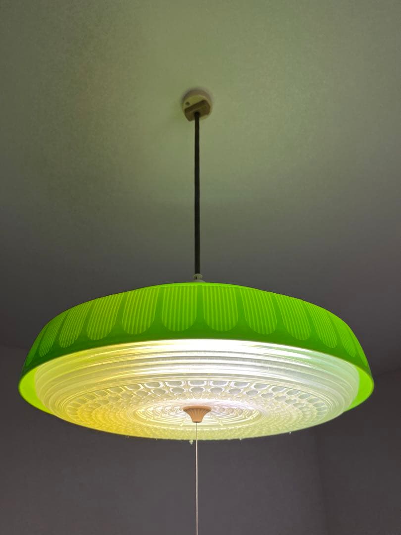 蛍光灯昭和レトロ 吊り下げ照明