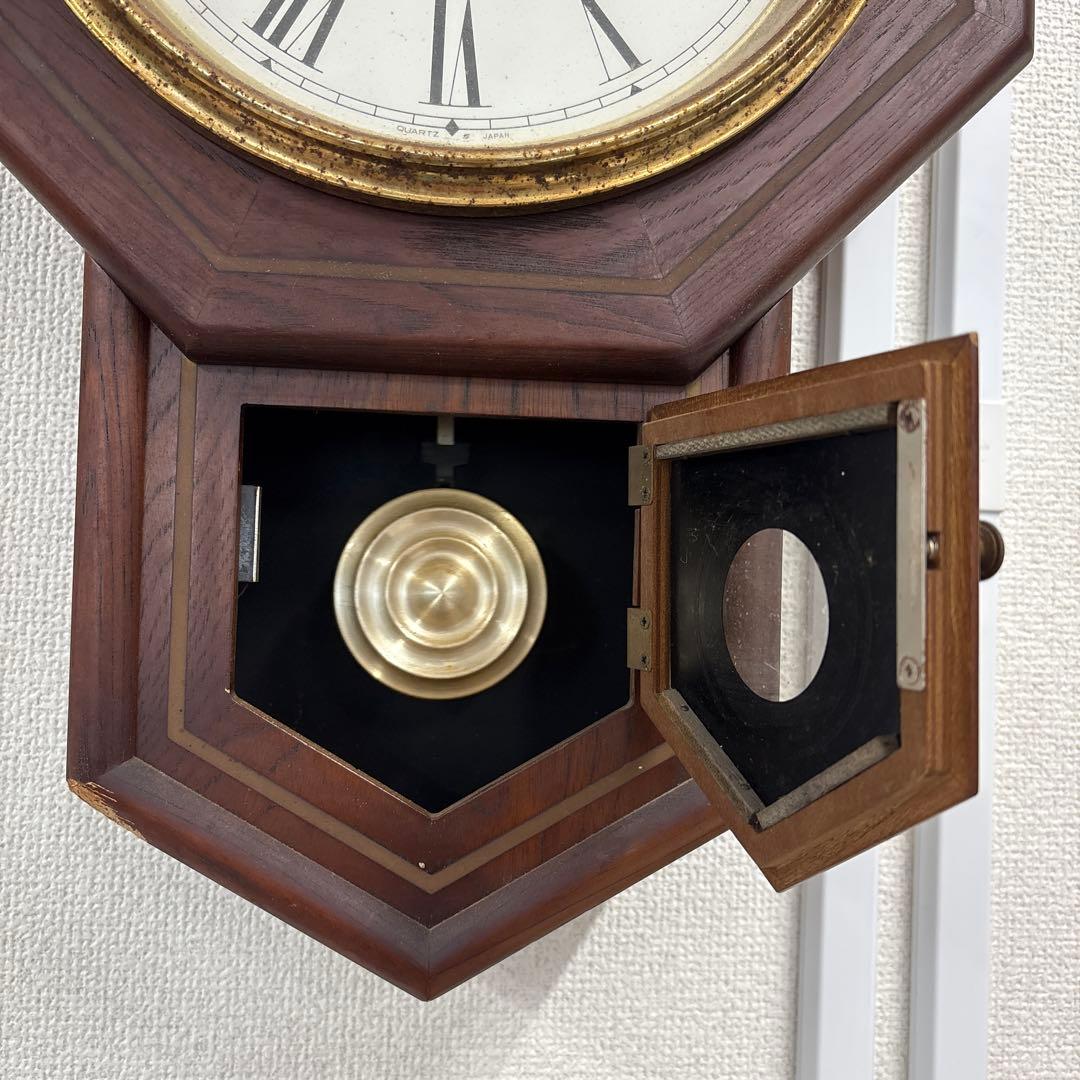 SEIKO 八角形振り子時計