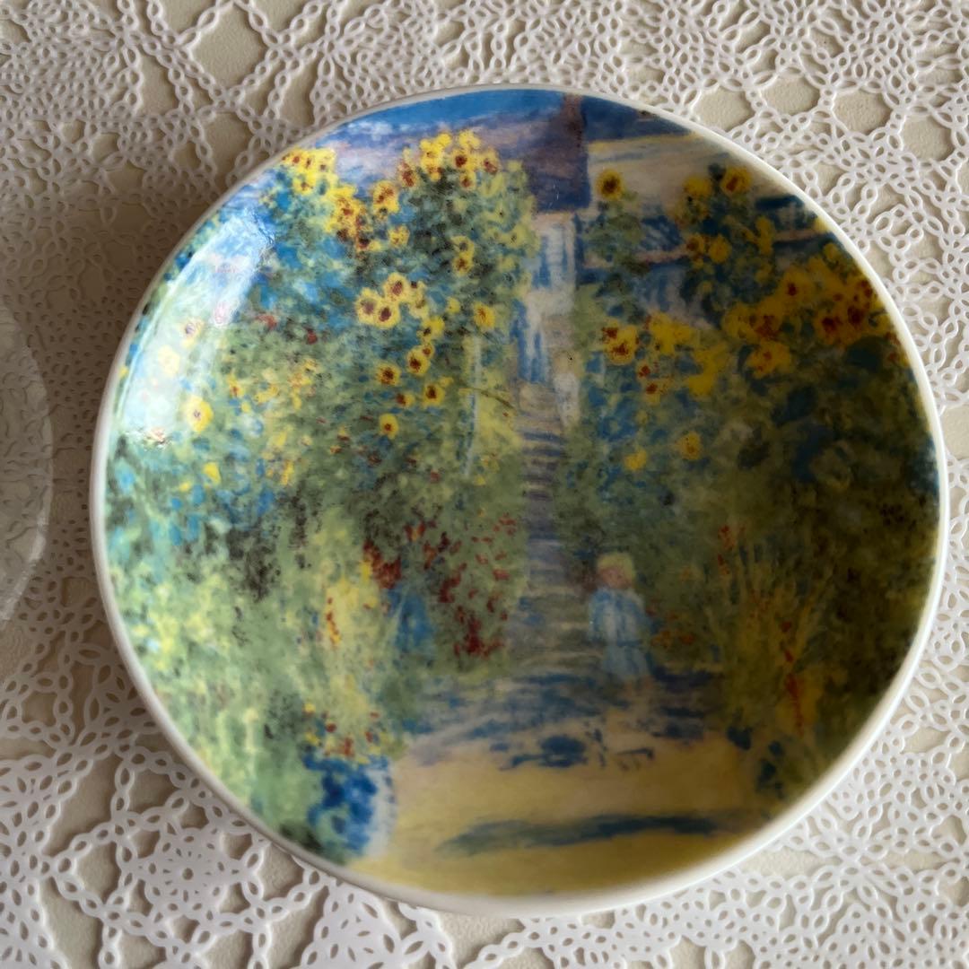 セリア 食器 小皿 豆皿 華やぎ 絵画 フラワー 花柄 まとめ売り - メルカリ