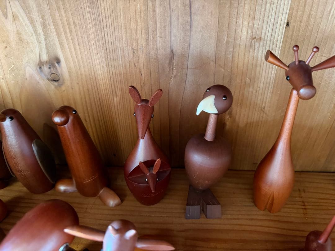 千趣会　ロイヤルペット　木製　アニマル フィギュア　北欧　19体