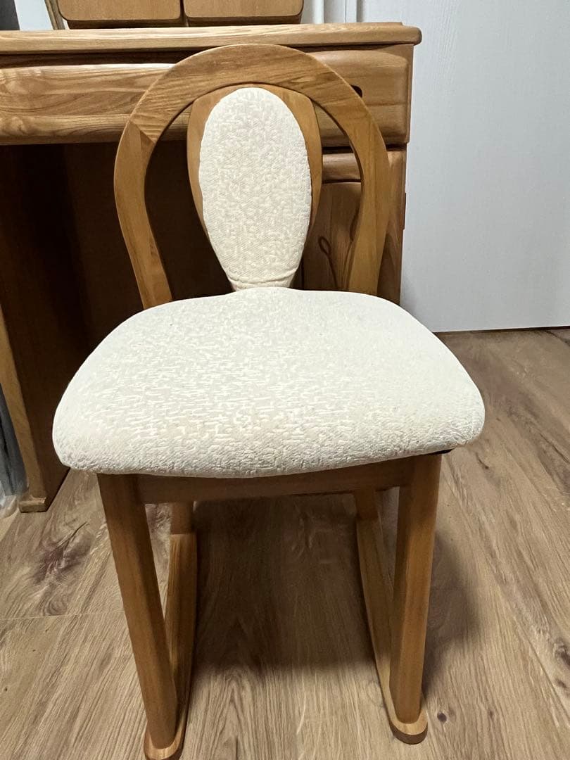 木製三面鏡ドレッサー