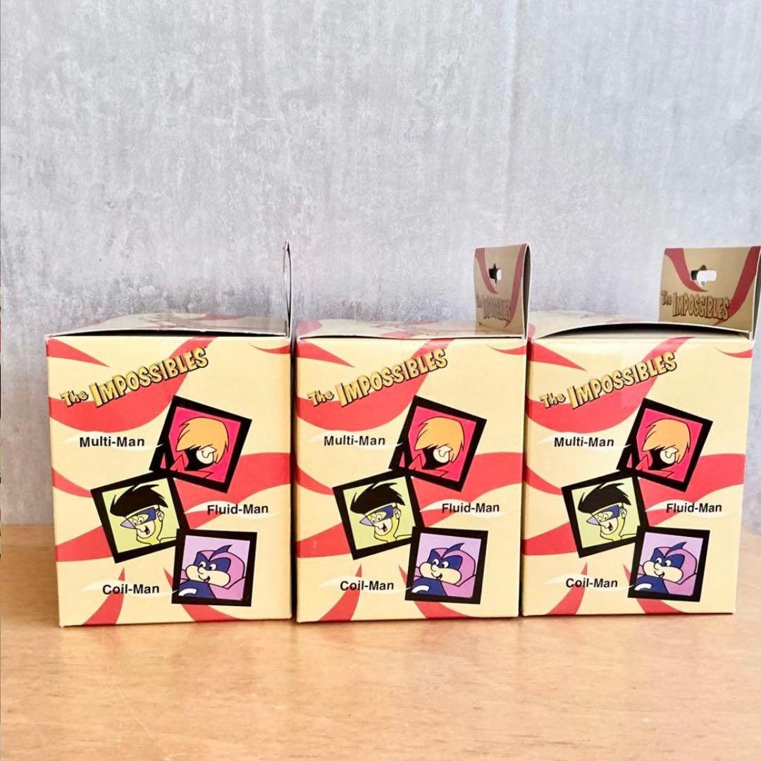 The Impossibles スーパースリー ハンナバーベラ フィギュア3種