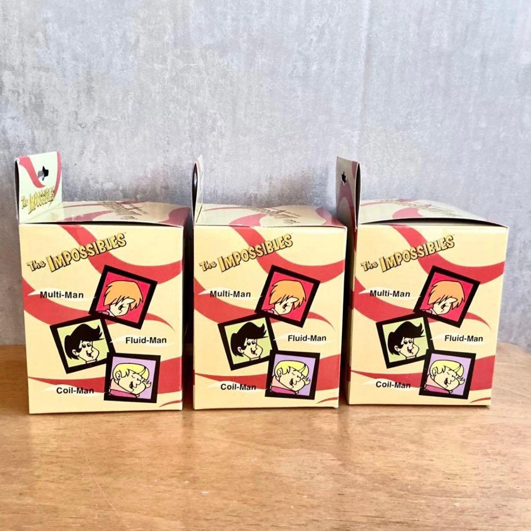 The Impossibles スーパースリー ハンナバーベラ フィギュア3種