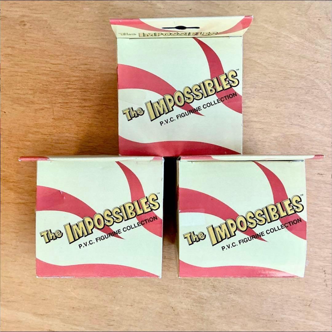 The Impossibles スーパースリー ハンナバーベラ フィギュア3種