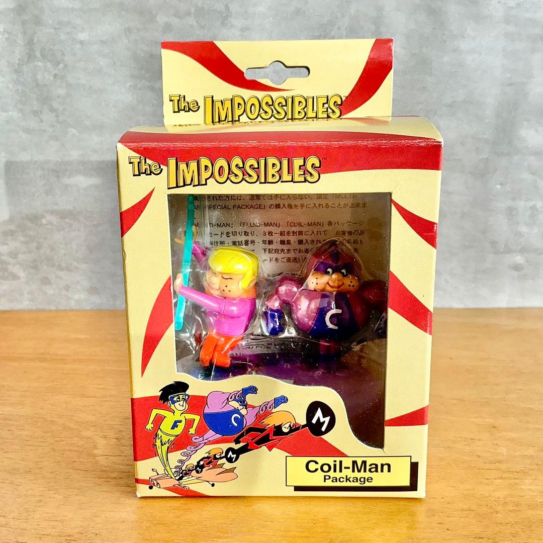 The Impossibles スーパースリー ハンナバーベラ フィギュア3種