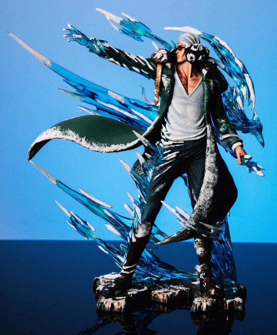 ワンピース 三大将 青キジ クザン フィギュア ガレージキット pop