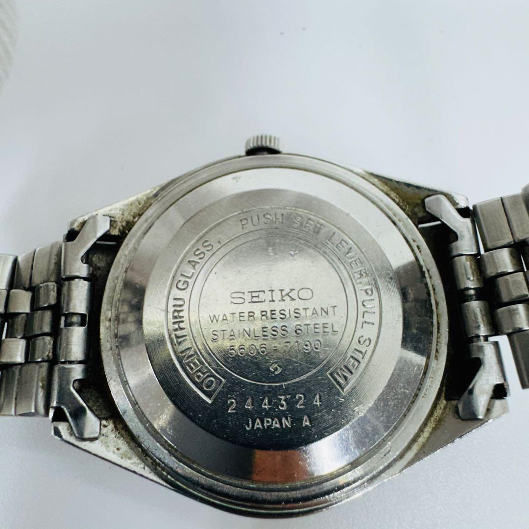 ✨SEIKO✨セイコー✨5606-7190✨25JEWELS✨デイデイト✨腕時計