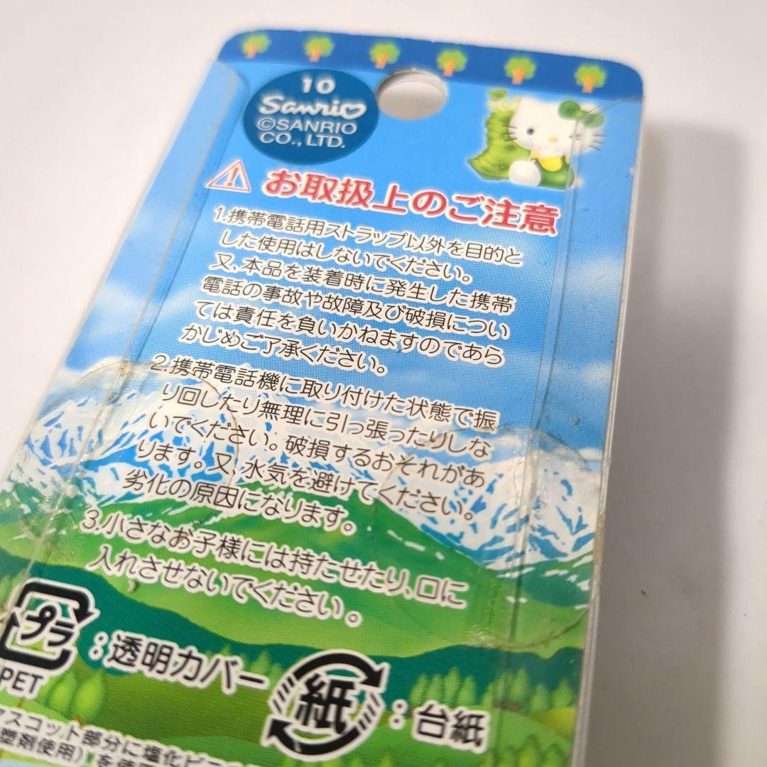 ご当地】2002年 信州限定 ハローキティ「わさび」ストラップ【説明必読