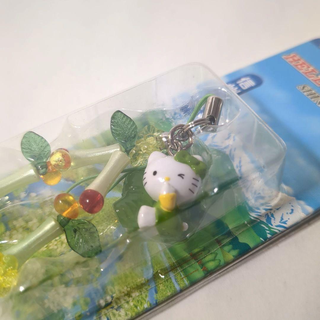 ご当地】2002年 信州限定 ハローキティ「わさび」ストラップ【説明必読
