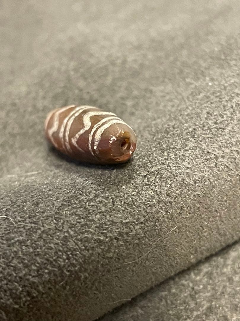 古代エッチドカーネリアン　天珠