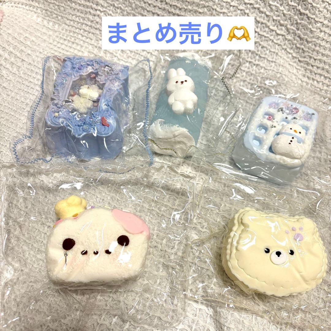 大人気】まとめ売りスクイーズ5点セット✨おまけつき - メルカリ