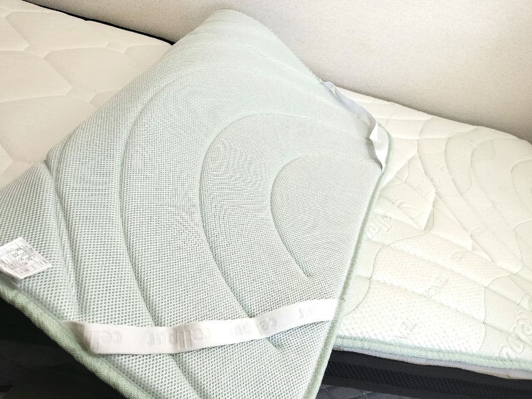 美品 セルプール cellpur SWEET DREAM 敷きパッド シングル