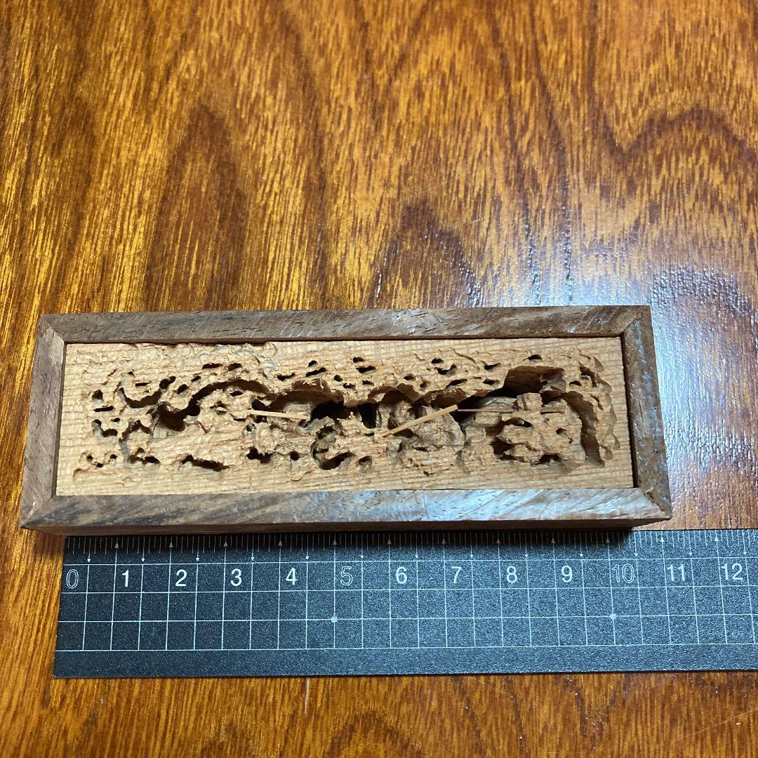 ミニだんじり　三枚板　ミニ彫刻