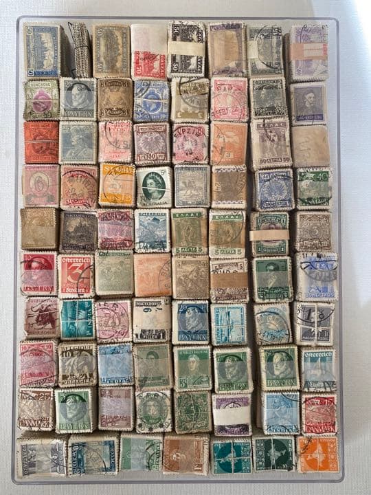 使用済み外国切手　バンドル　(ワールド)①