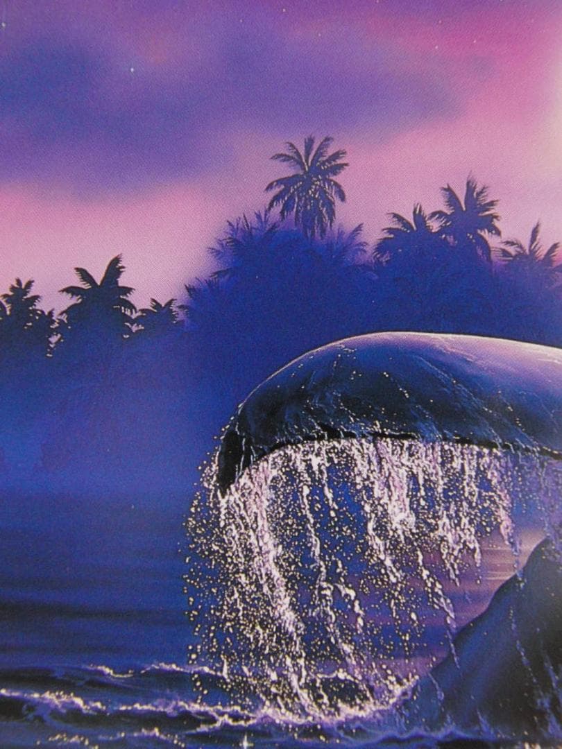 クリスチャン・ラッセン、【エシャント ミステリー】、希少な額装用