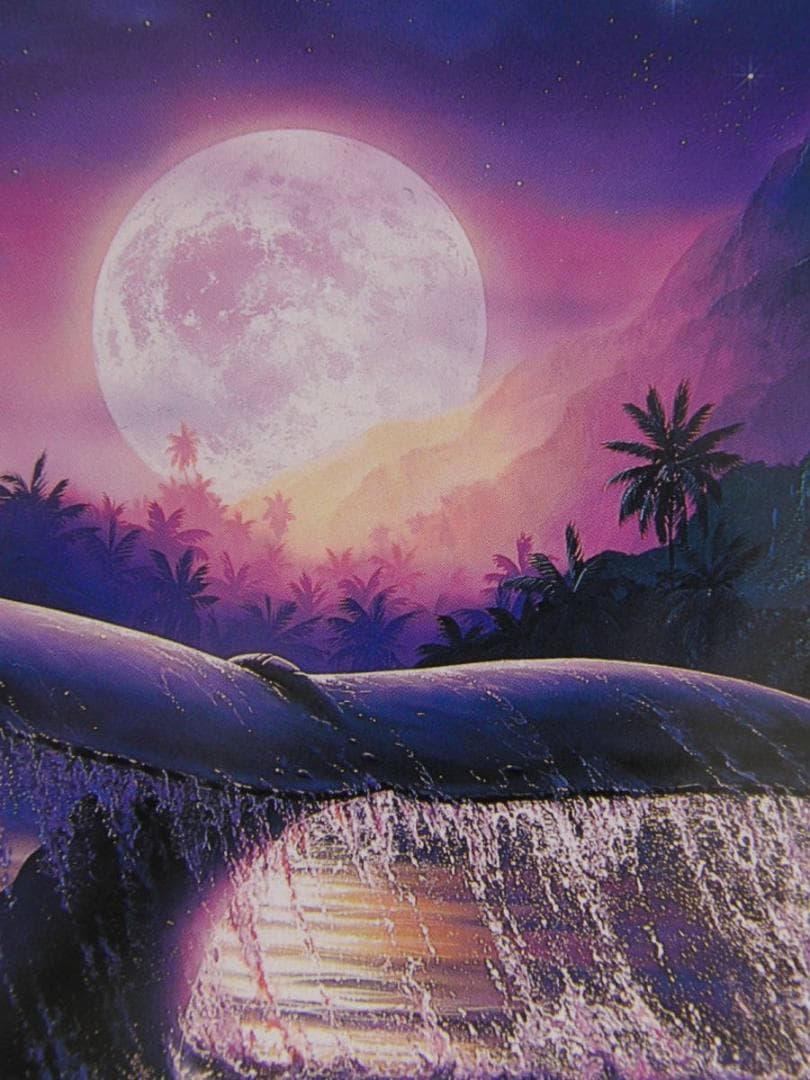 クリスチャン・ラッセン、【エシャント ミステリー】、希少な額装用