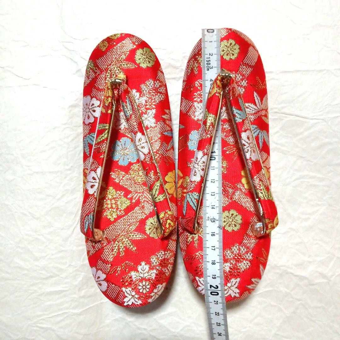 七五三　七歳　着物・長襦袢・未使用結び帯フルセット　(32)