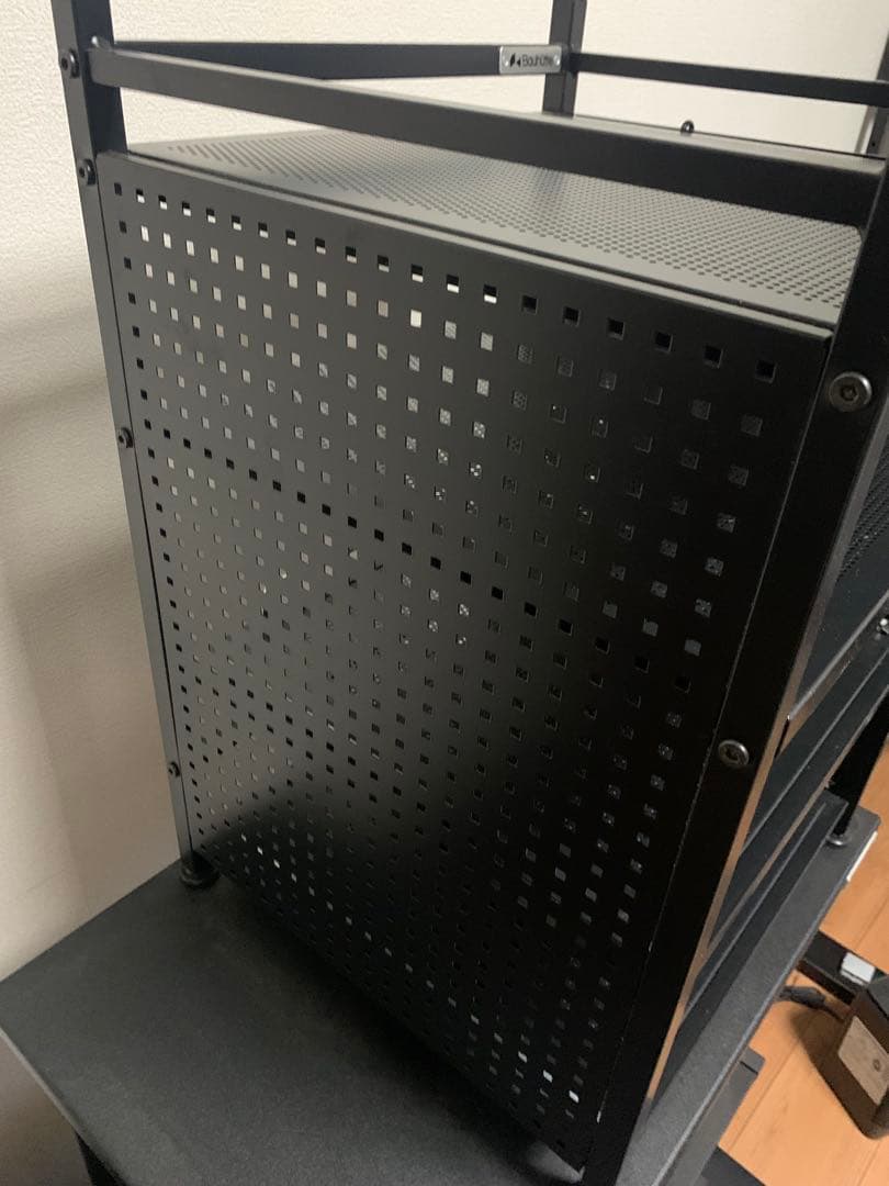 Bauhutte ゲーム機収納ラック　BHS-380G