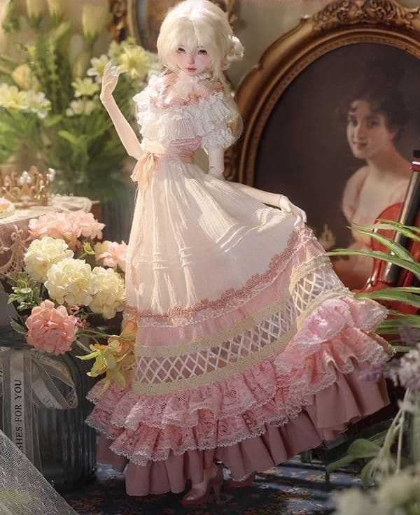 AX134 BJD 1/4 ドール本体 Zoe 球体関節人形 ハンドメイド