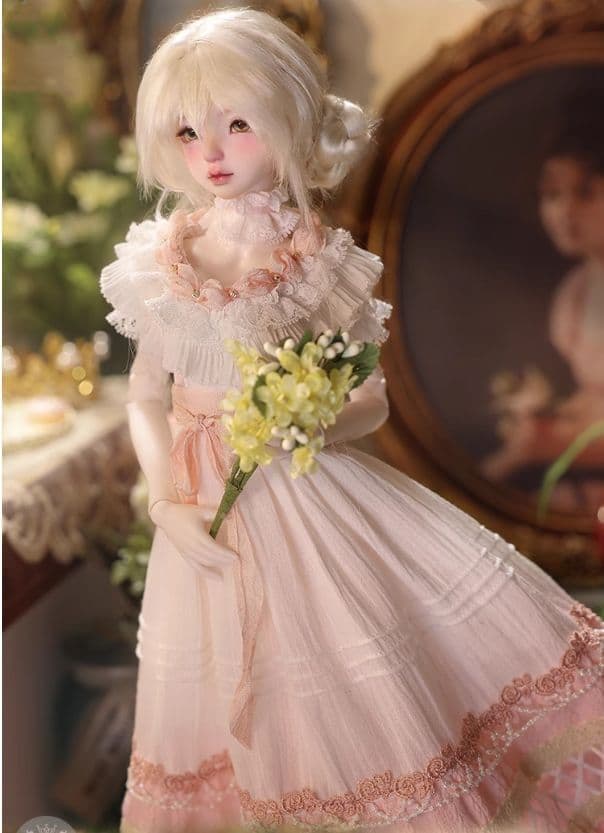 AX134 BJD 1/4 ドール本体 Zoe 球体関節人形 ハンドメイド