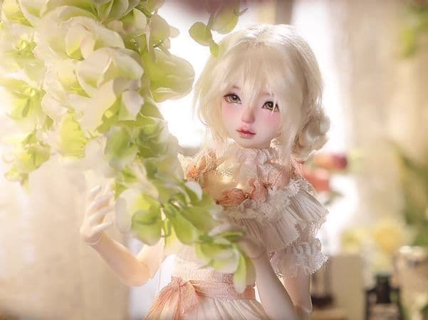 AX134 BJD 1/4 ドール本体 Zoe 球体関節人形 ハンドメイド