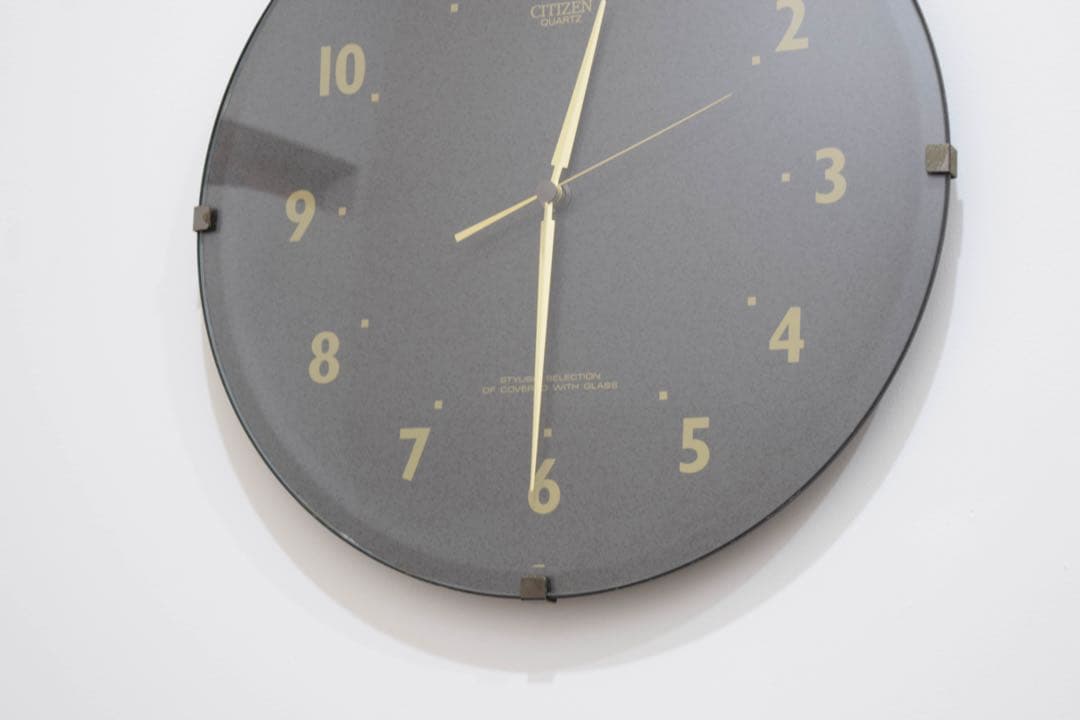 掛け時計　ポストモダン　ミッドセンチュリー　スペースエイジ　citizen