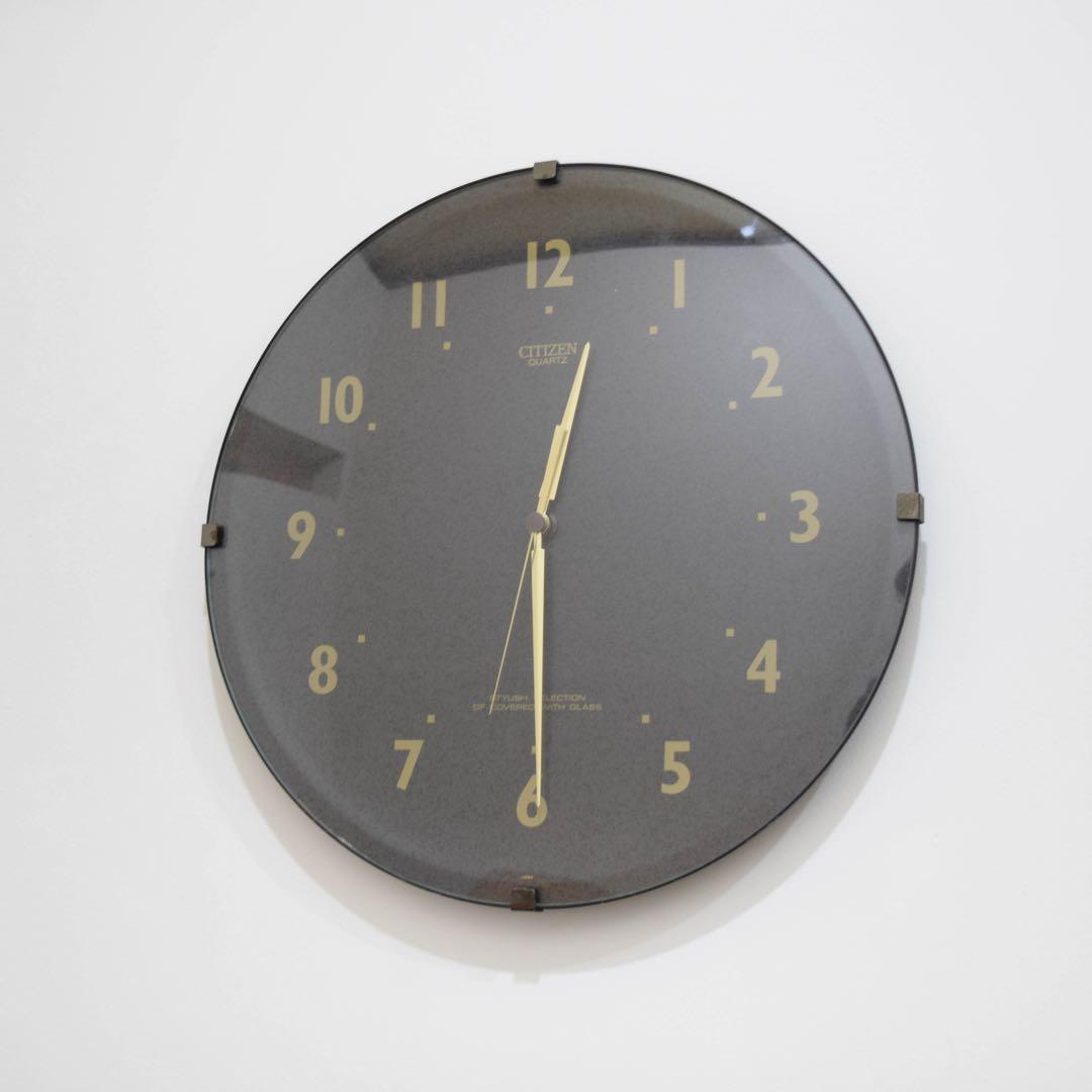 掛け時計　ポストモダン　ミッドセンチュリー　スペースエイジ　citizen