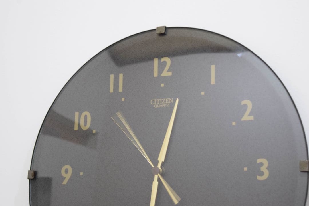 掛け時計　ポストモダン　ミッドセンチュリー　スペースエイジ　citizen