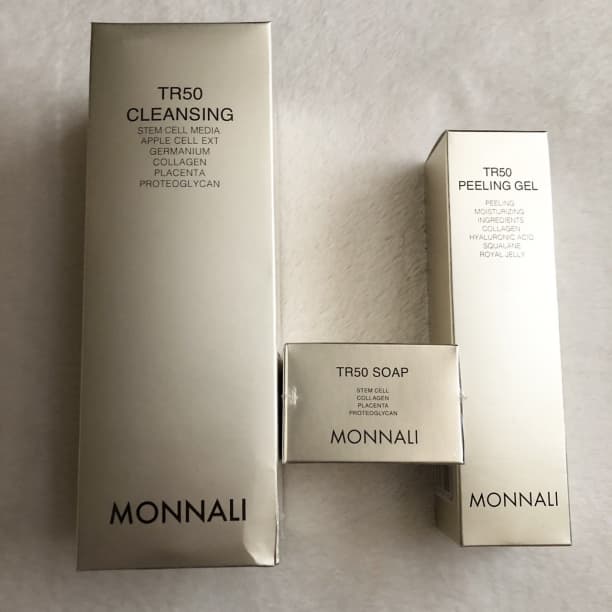 モナリ MONNALI TR50 クレンジング 洗顔石鹸 ピーリングジェル　各1