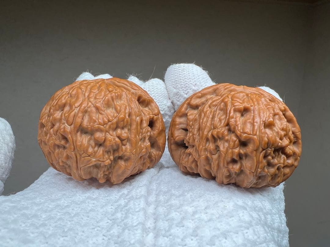 文玩堂：闷尖白獅子頭（47mm）