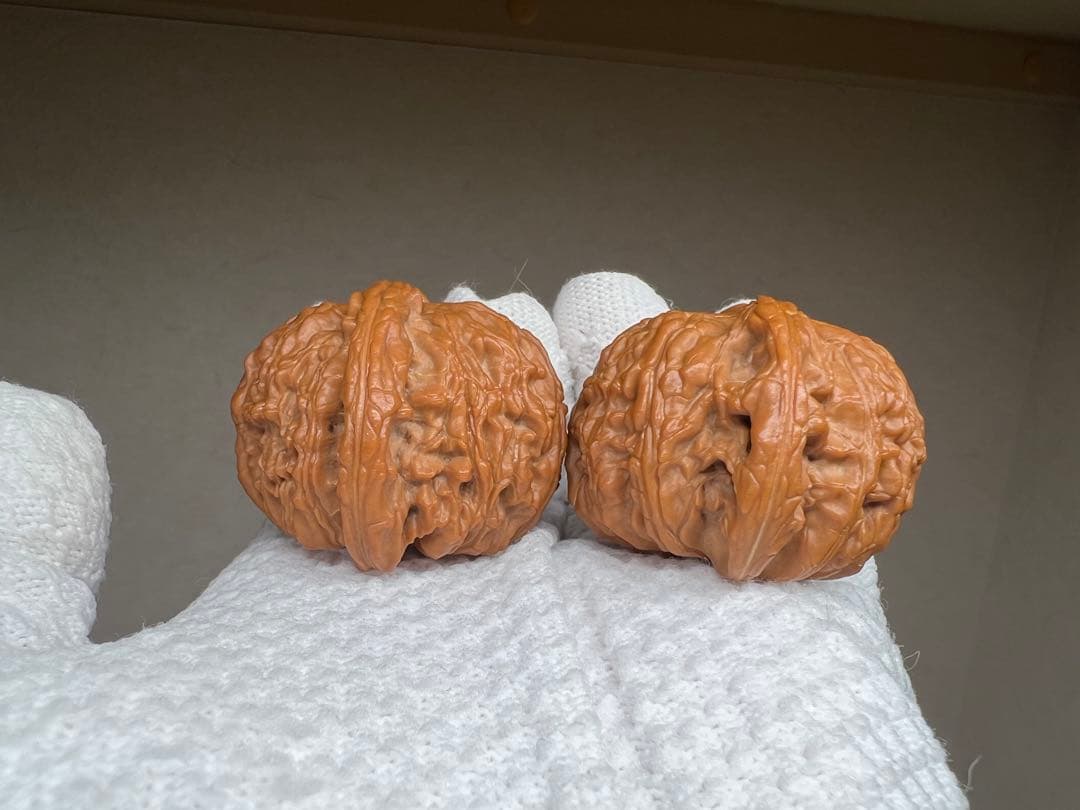 文玩堂：闷尖白獅子頭（47mm）