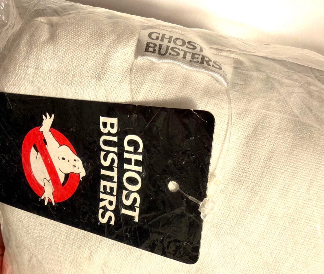 ゴーストバスターズ マシュマロマン＋ロゴ柄 クッション 2種セット 未