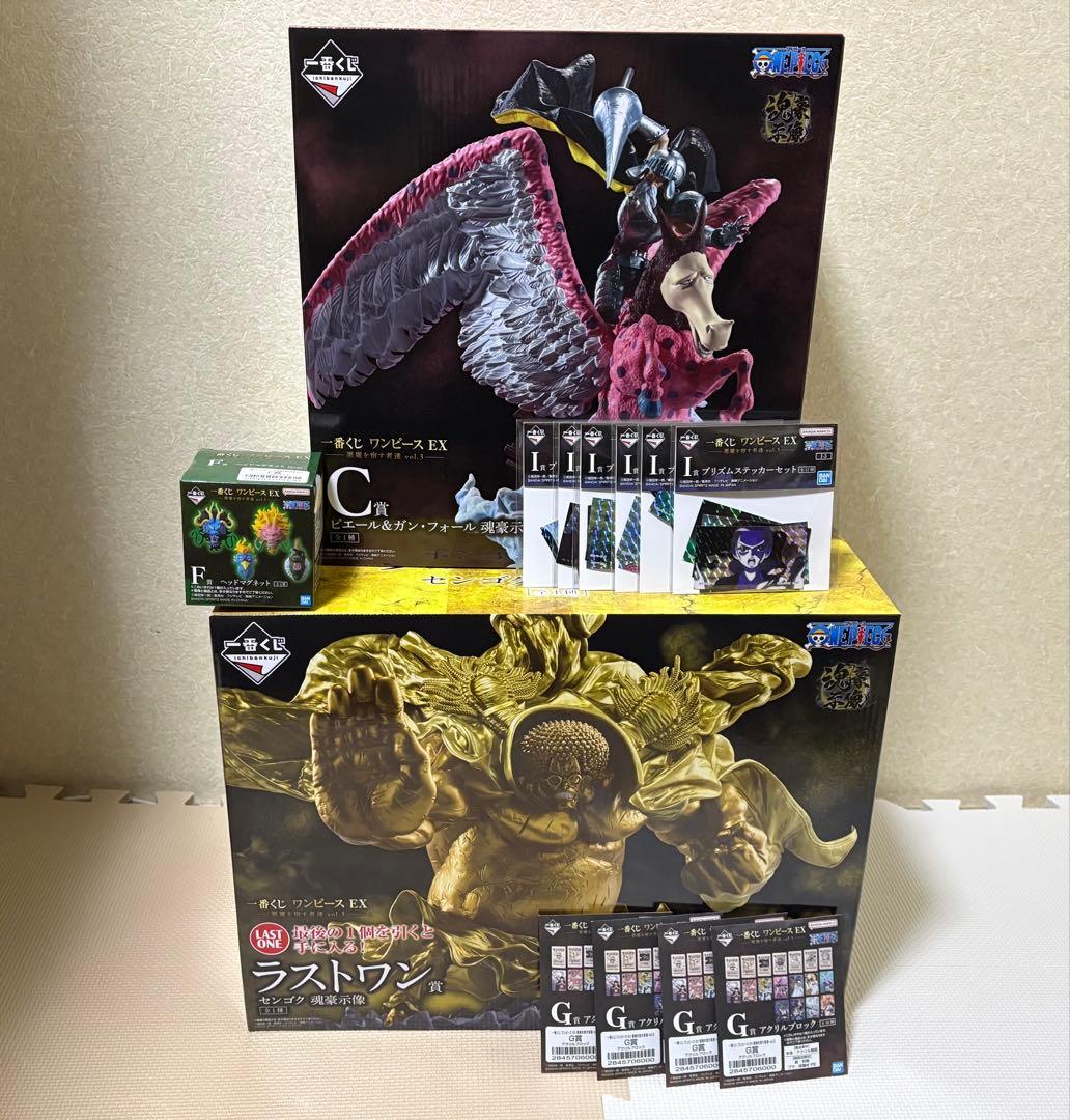ワンピース 一番くじ ラストワン賞 センゴク C賞 ピエール＆ガン
