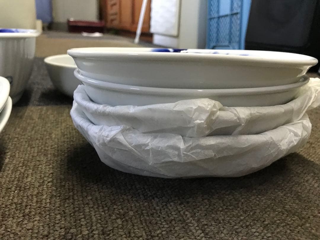 ぶどう模様の食器セット 8点