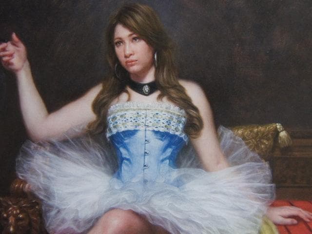 三嶋哲也、Demand II、希少な画集より、新品高級額・額装付、状態良好