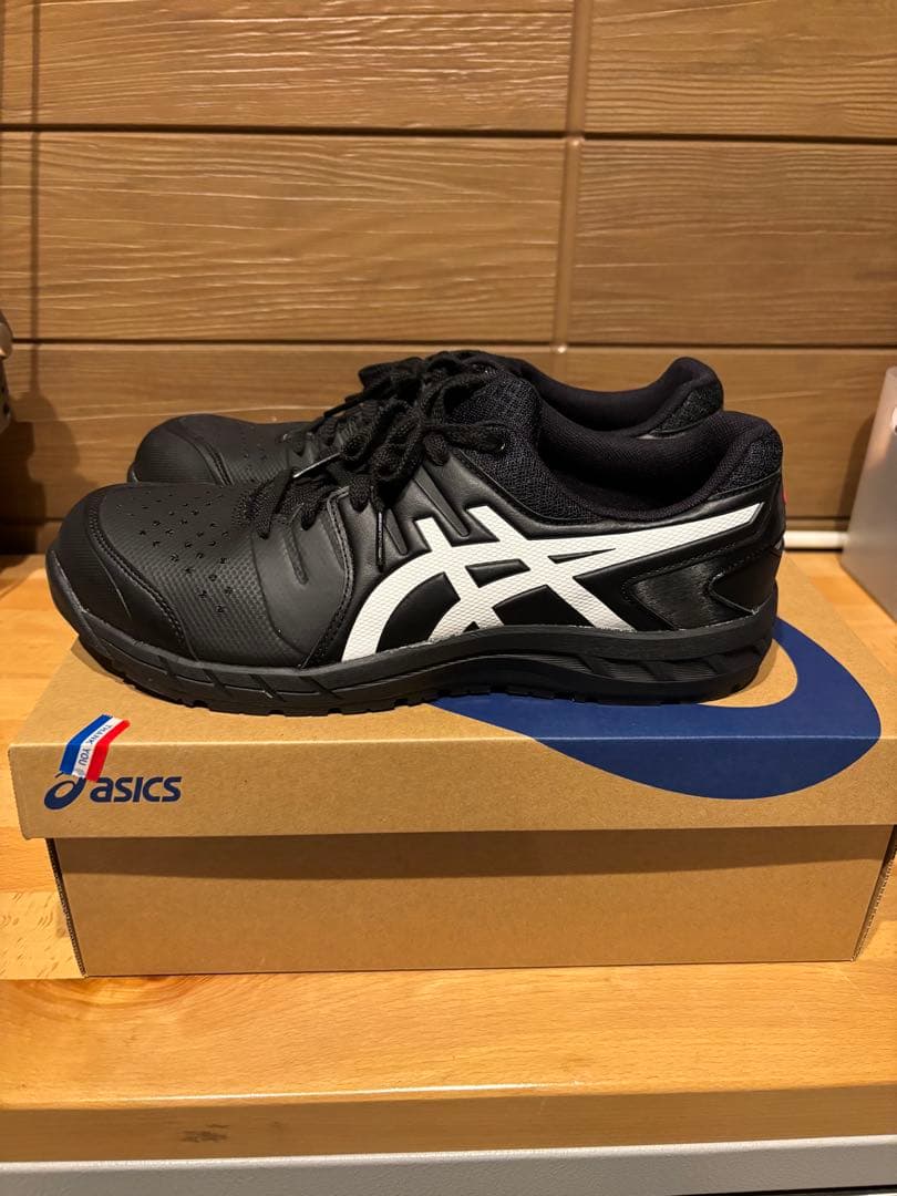 ASICS 安全靴 28.0cm ブラック/ホワイト