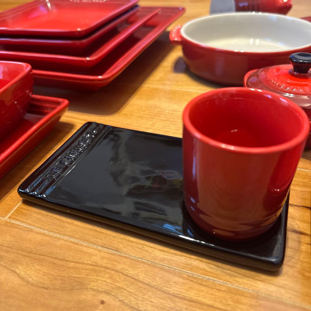 未使用！　ルクルーゼ　レッドセット