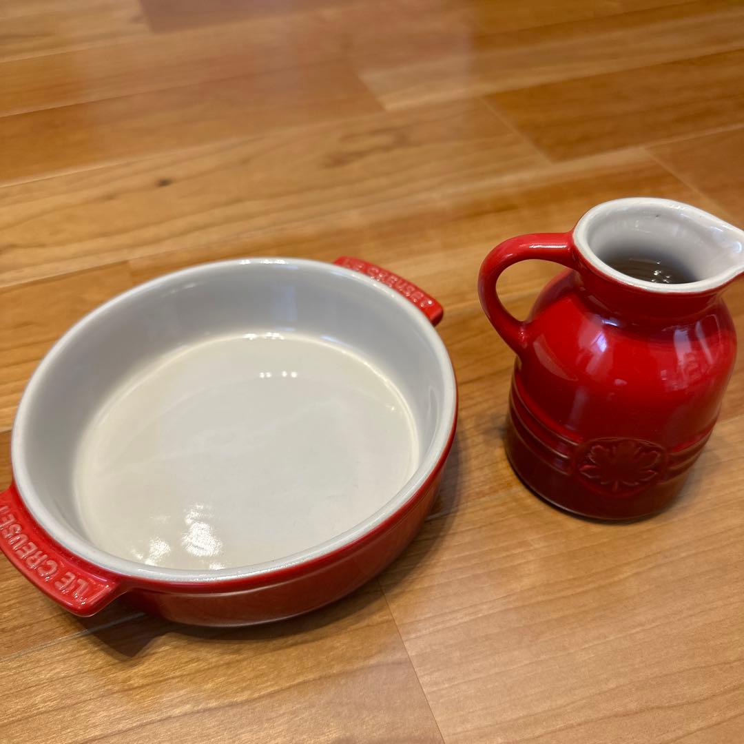 未使用！　ルクルーゼ　レッドセット