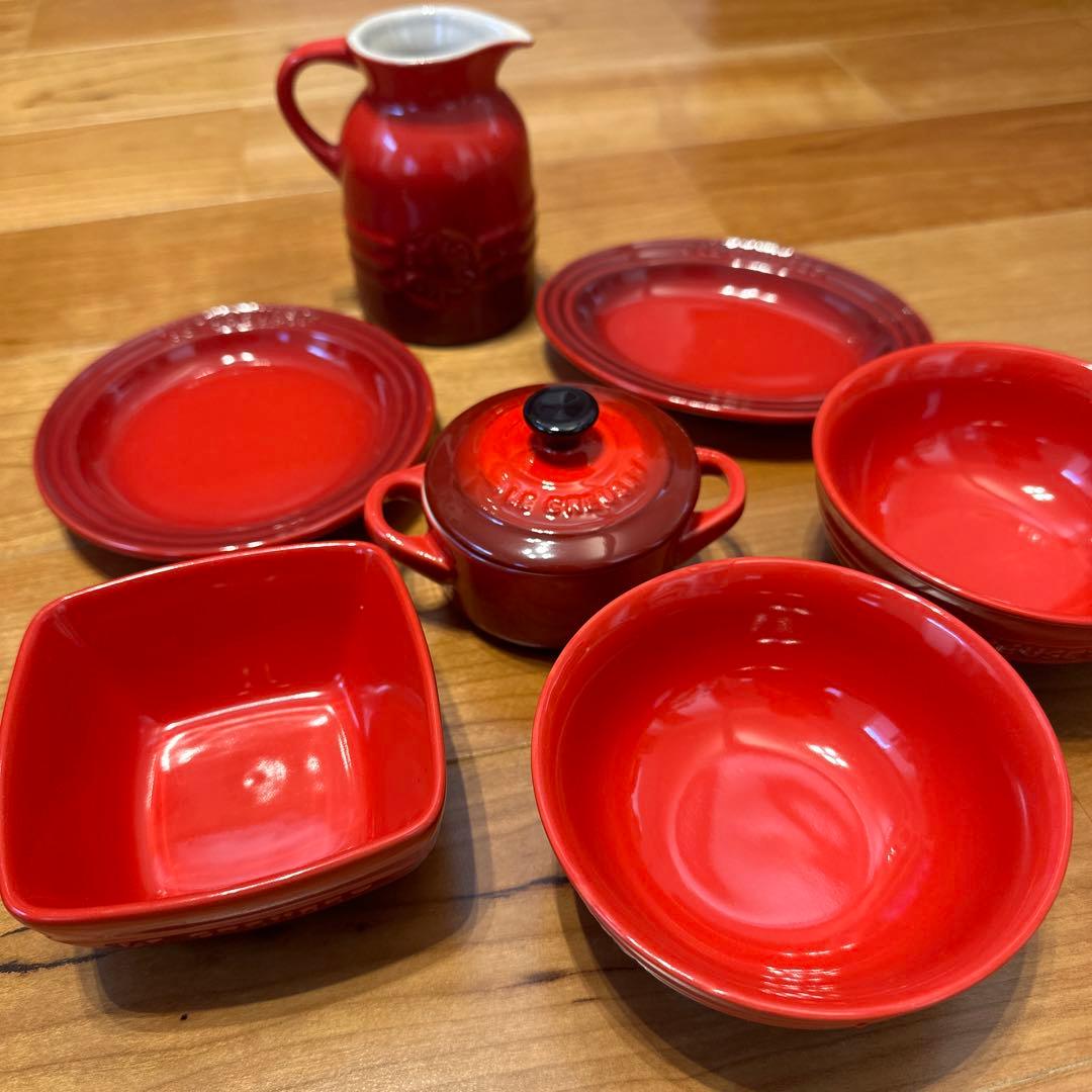 未使用！　ルクルーゼ　レッドセット