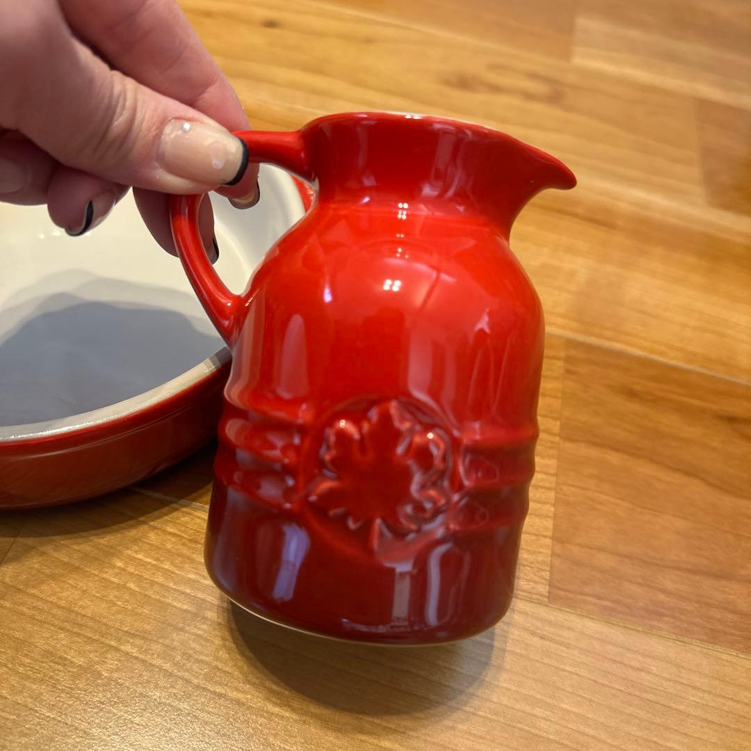 未使用！　ルクルーゼ　レッドセット