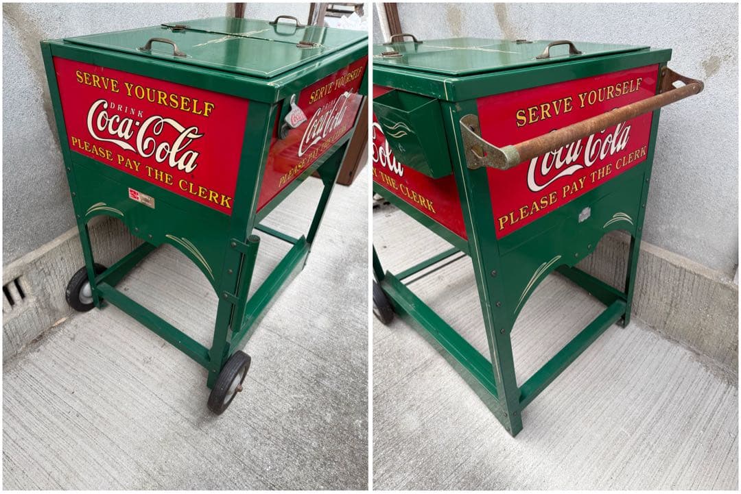 O-2106】コカコーラ セールスカーゴ クーラーボックス アメリカ製
