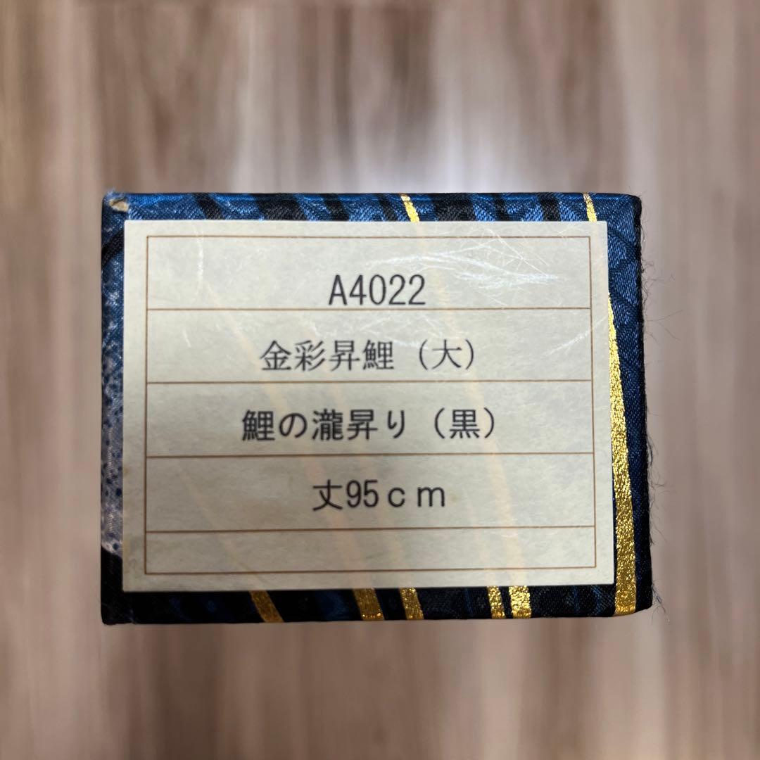 金彩昇鯉　鯉のぼり　掛軸　子どもの日