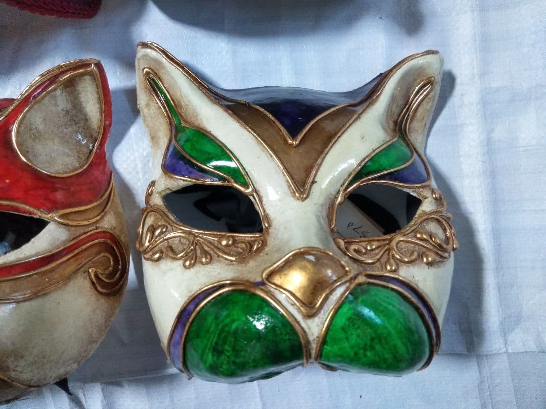 ベネチアン マスク 猫 イタリア まとめ売り - メルカリ