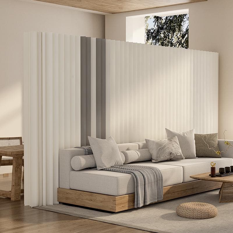 イエローバンドタイプ パーテーション 間仕切り高さ2.4ｍ長さ1-2ｍ折りたたみ