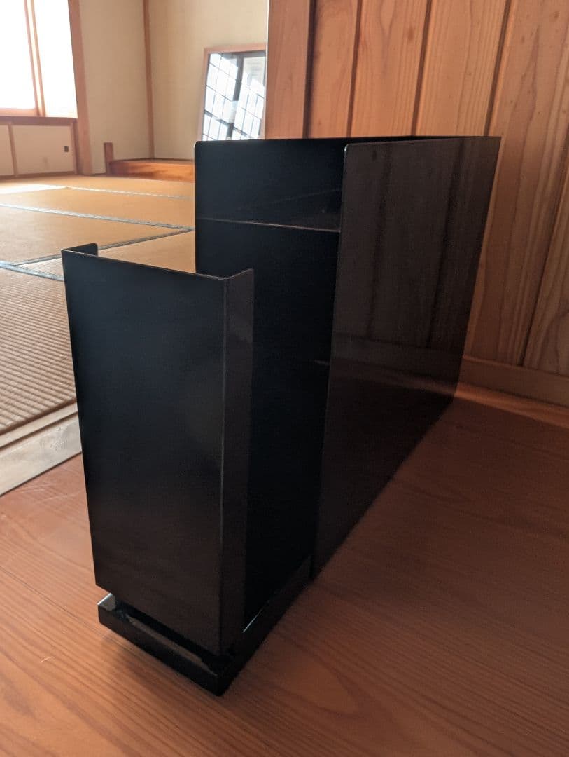 即発送☆美品　TOWER 黒　収納ケース 調味料用