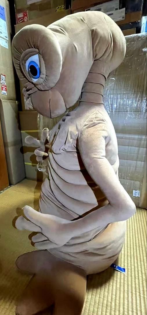 ☆ E.T 等身大 ぬいぐるみ ☆トイザらス 廃盤品 ☆110cm - メルカリ