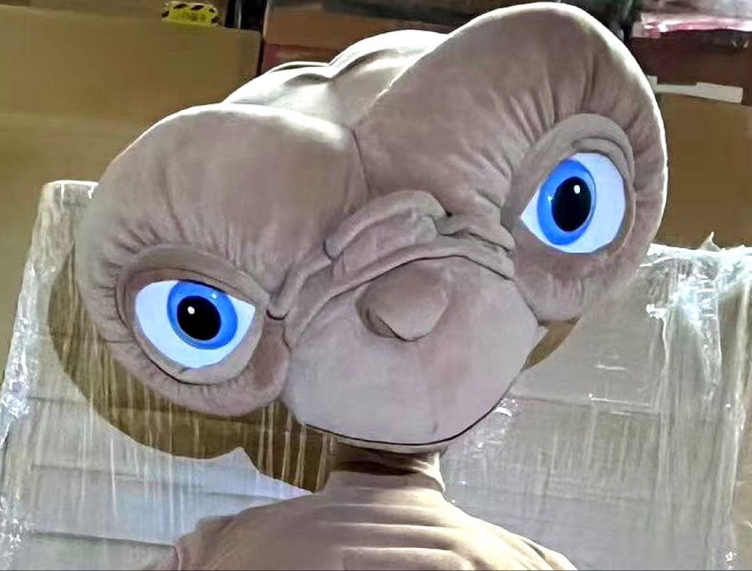☆ E.T 等身大 ぬいぐるみ ☆トイザらス 廃盤品 ☆110cm - メルカリ
