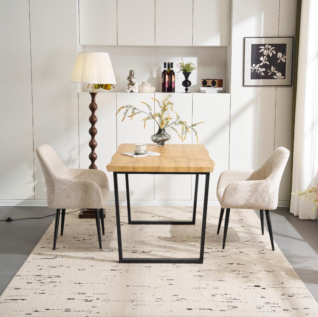 超人気！4人用ダイニングテーブル 食卓 ソリッド ハイエンド　NATURAL